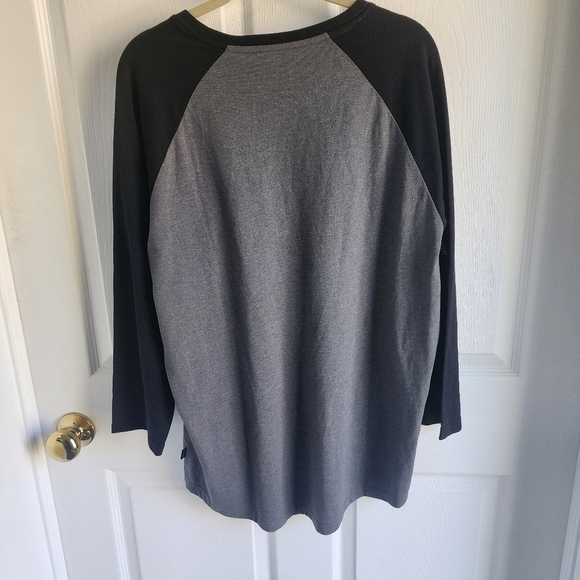 Woods Baseball style long sleeve mens tshirt EUC size L - Picture 2 of 9